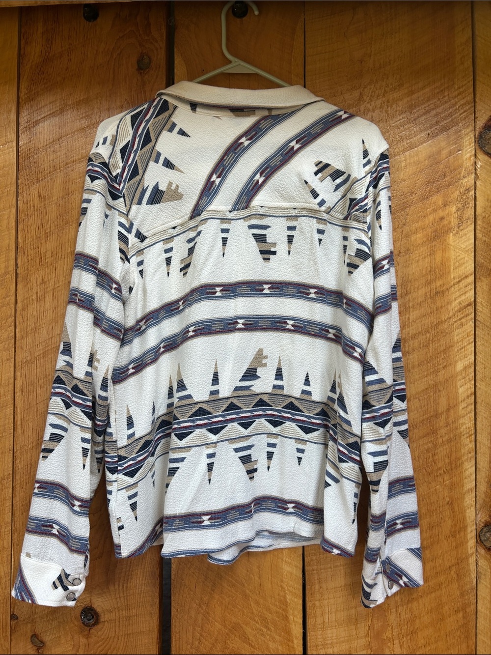 Idyllwind Cream Aztec-Pattern Button-Down Shirt - Picture 2 of 3